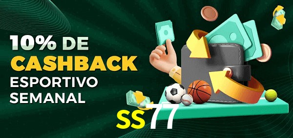 10% de bônus de cashback na ss77